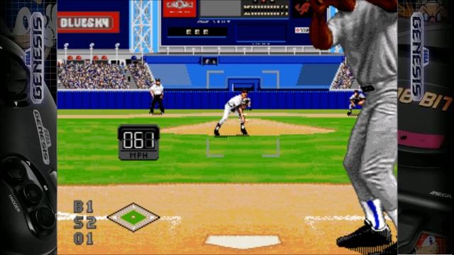 World Series Baseball '95 (Sega Genesis) - Los Angeles Dodgers at Chicago White Soxs смотреть онлайн