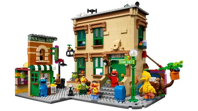 LEGO 123 Sesame Street IDEAS Set (21324) Reveal смотреть онлайн