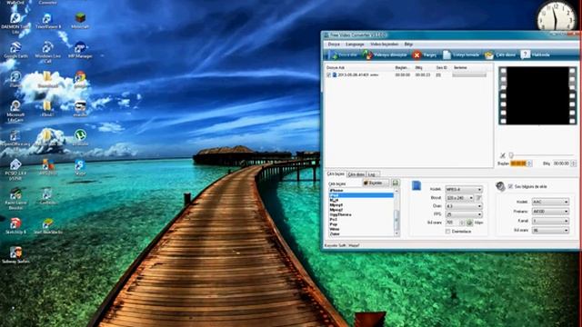 Comment Convertir Une Vidéo Aux Format mp4, ipod, ps3 ect..... смотреть онлайн