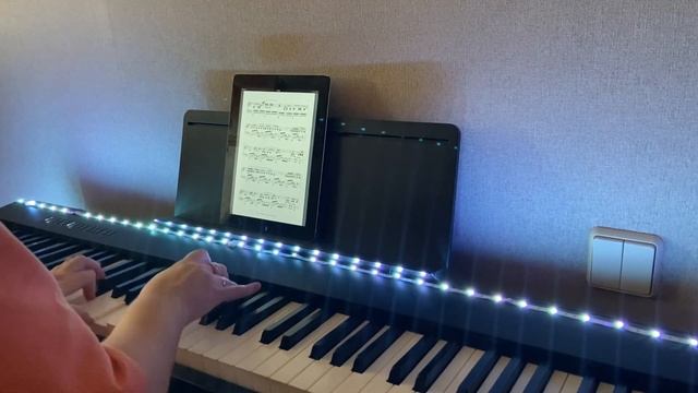 В.Цой и гр.Кино-Закрой за мной дверь-Piano cover смотреть онлайн