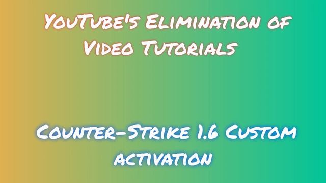 Steps how to Download & Install full version Counter-Strike 1.6 смотреть онлайн