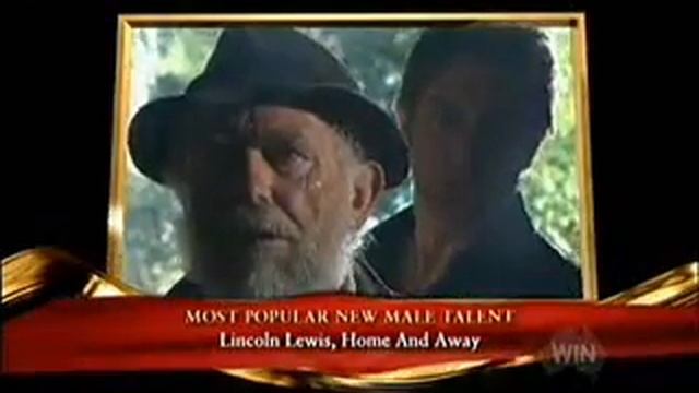 Lincoln Lewis wins Most Popular New Male Talent at 08 Logies смотреть онлайн