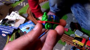 Распаковка Томас и его Друзья МИНИС паравозики Thomas and Friends MINIS