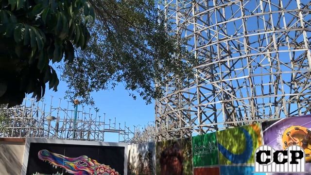 RMC Gwazi Construction Update Busch Gardens Tampa April 2019 смотреть онлайн