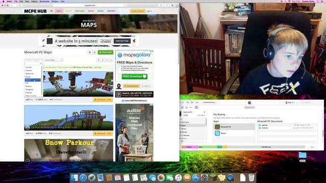 HOW TO DOWNLOAD MAPS FOR MCPE 0.12.1 (IOS) смотреть онлайн