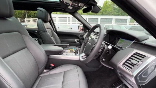 2020 RANGE ROVER SPORT 3.0 SDV6 HSE Diesel 306 BHP Fuji White with Black for sale Castle Motors