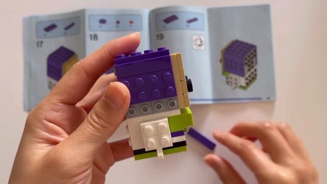 Building Lego Brickheadz 40552 Buzz Lightyear | Toy Story | ASMR