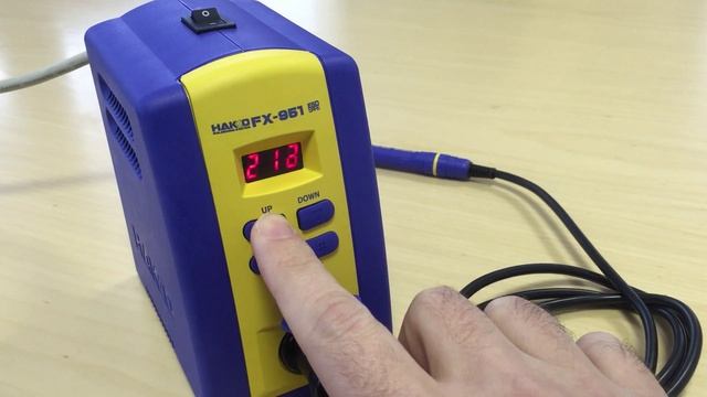How to set Power Save on HAKKO FX-951 смотреть онлайн