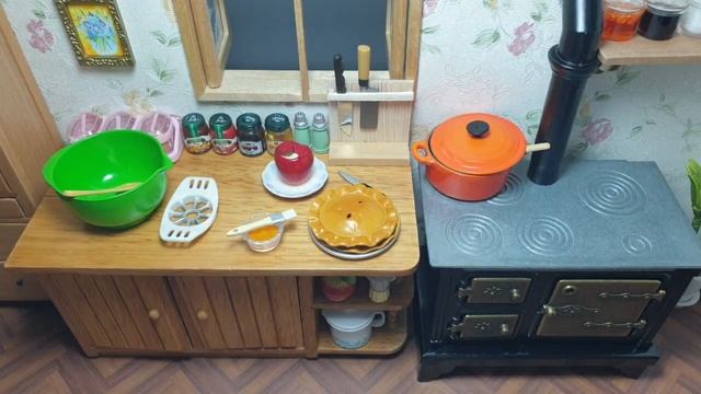 Re-ment : Apple Pie [from USA Mini Sweets No.6 and Petite Kitchen No.9] смотреть онлайн