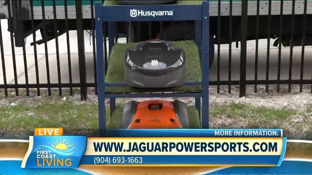 Mow your lawn with ease thanks to Jaguar Power Sports' auto mower (FCL March 28th) смотреть онлайн