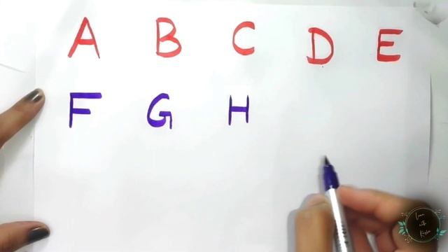 A for apple b for ball, ABC song, alphabet | Learn to Write Alphabet | ABCD for kidslearning смотреть онлайн