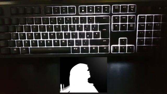 Bad Apple played on an RGB Keyboard смотреть онлайн