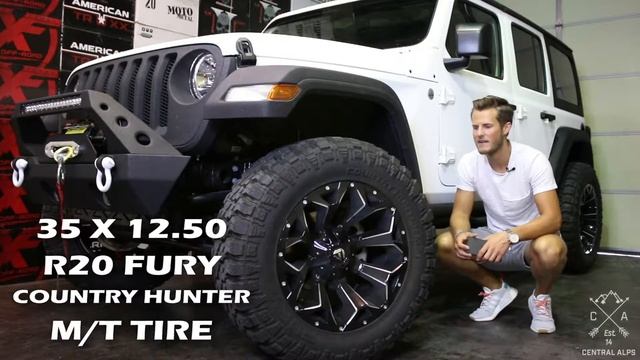 Wheel Match - Jeep Wrangler JL Fuel Assault D546 & 35" Fury M/T смотреть онлайн