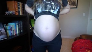 Pregnancy Transformation (Weeks 4 - 41 and 1 week postpartum) First Baby