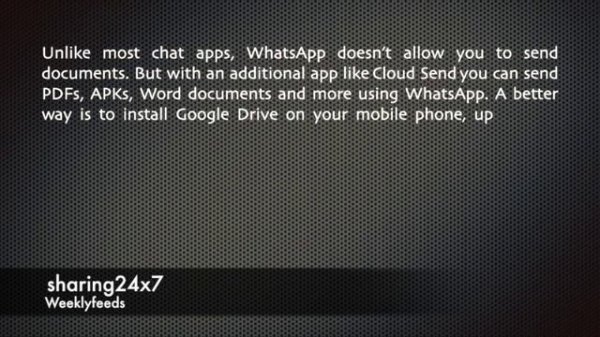 Whatsapp Tips for beginners | Android | iOS