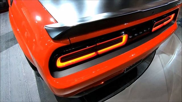 DODGE CHALLENGER SRT 1/4 MILE DEMON 6.2L V8 NEW MODEL 2018 WALKAROUND смотреть онлайн