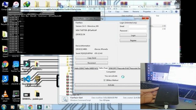 NEW TOOL FREE! ICLOUD BYPASS iOS 12 TO 14 | F3arRa1n смотреть онлайн