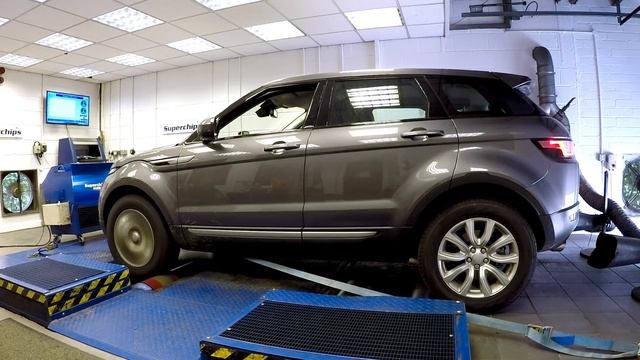 Range Rover Evoque ED4 Dyno Run смотреть онлайн