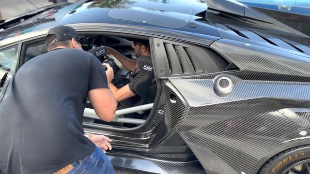 EPIC LAMBORGHINI HURACAN SUPER TROFEO EVO 2 EMBARRASSES EVERYONE AT CENTRAL FLORIDA CARS & COFFEE
