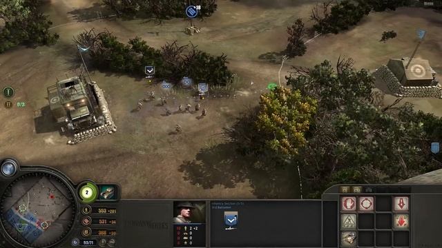 D-DAY INVASION FORCE STORMS HEAVILY DEFENDED HILL | Ep. 2 | Company of Heroes Tales of Valor смотреть онлайн