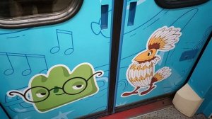 85 лет Союз мультфильму (81-760/81-761"Ока")  именной поезд