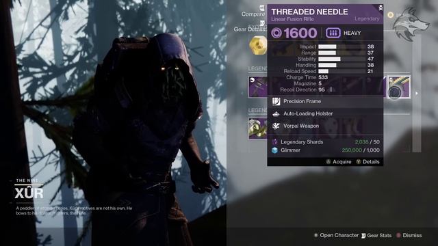 Destiny 2: XUR'S NEW WEAPONS & RARE ARMOR! 22nd December Xur Inventory | Armor, Loot & Location смотреть онлайн