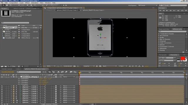 Tutorial Dorgas: Iphone 3D (Sem Element 3D) - After Effects смотреть онлайн