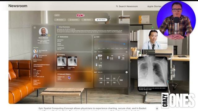 Apple Vision Pro Just Revolutionized Health Care Forever! | Apple Tech News смотреть онлайн