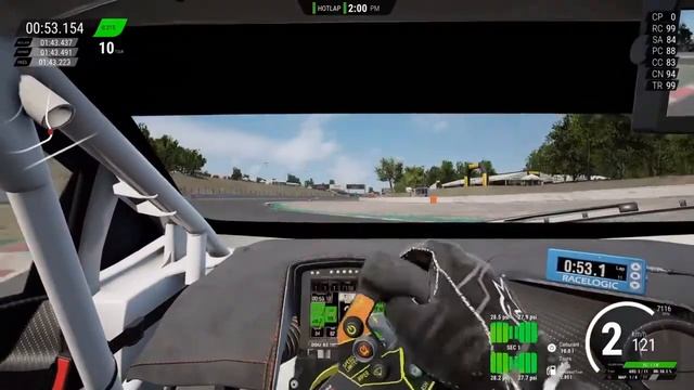 ACC Hotlap + Setup Lamborghini Huracan GT3 Evo Barcelona 1.42,882