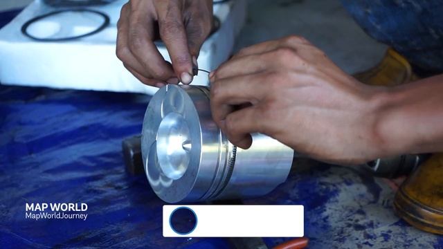 Diesel Engine Repair Yunnei 4100 QB | How To Restoration смотреть онлайн