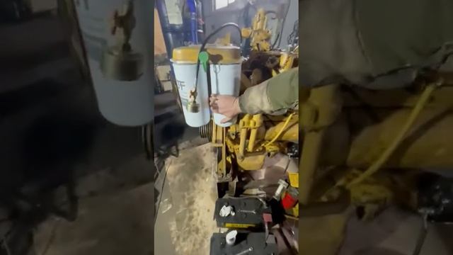 Восстановленный двигатель CATERPILLAR 3408 запуск (Used Engine Starting CAT 3408) CAT D9R