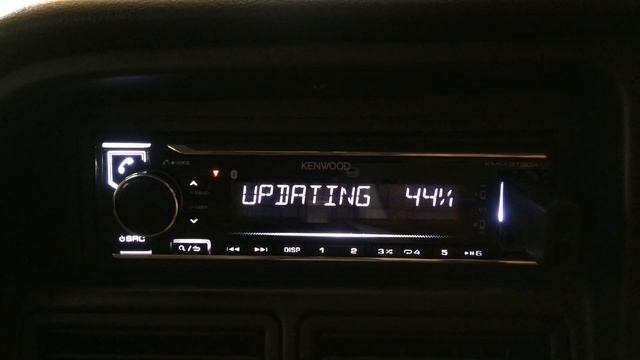 Kenwood KMM-BT304 upgrade firmware to v126 смотреть онлайн