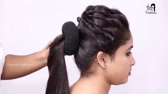 new hair style for wedding party!! Indian wedding hairstyles for long hair, latest wedding hairstyl смотреть онлайн