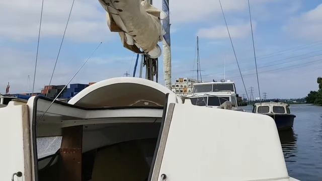 Hunter Prelude 19 "Red Apple" Sailing yacht Part 2 смотреть онлайн