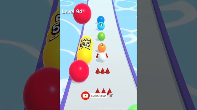 Ball Run 2048 - All Levels Gameplay Android,ios (Levels 90-98) смотреть онлайн