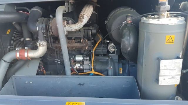Kompresor Atlas Copco XAS 186 DD C3 EC - 2008 - UHD - 4K смотреть онлайн