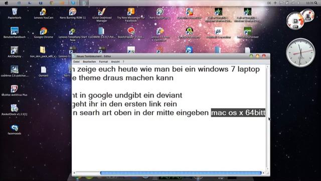 Aus Windows 7 Apple Theme смотреть онлайн