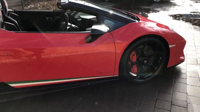 2018 Lamborghini Huracan LP640-4 Performante - Rosso Mars - Walkaround & Interior смотреть онлайн
