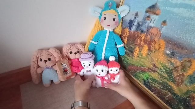 Игрушки за неделю. Предновогодняя подготовка
#вязание #вязаниекрючкои #амигуруми #игрушки #рукоделие смотреть онлайн