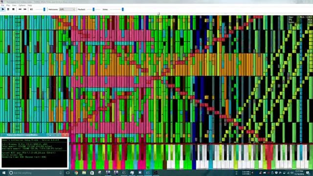 [Black MIDI] Bad Apple!! 6.27 Million Notes (Actually 4.5 Million) смотреть онлайн