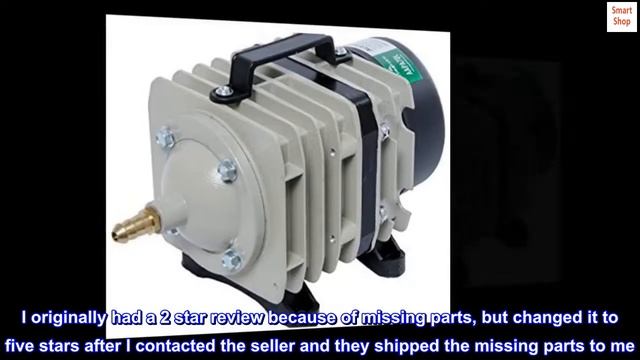 Hydrofarm AAPA70L Active Aqua Commercial, 8 Outlets, 60W, 70 L/min Air Pump, 70L, Grey смотреть онлайн