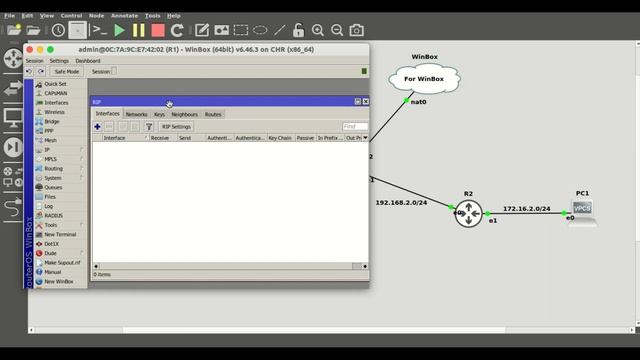 RIP v2 Configure in MikroTik Winbox | RouterOS MikroTik | Tutorial смотреть онлайн