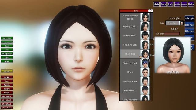 All Default Hairstyles Playhome смотреть онлайн