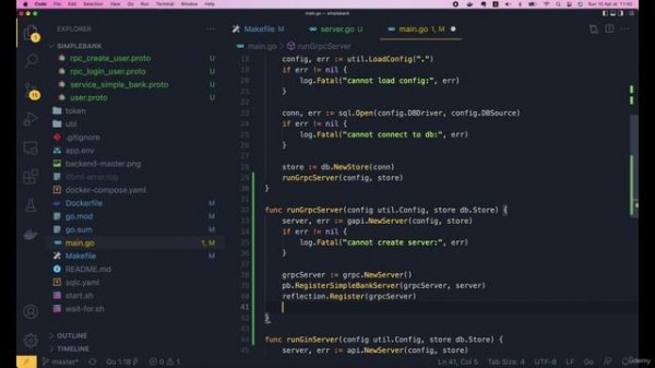 005 How to run a golang gRPC server and call its API