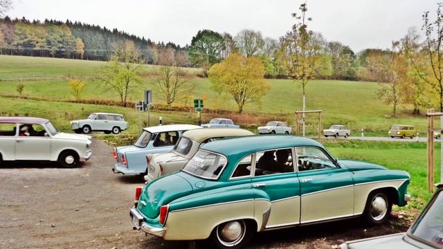 New York 1958:Wartburg aus Eisenach (DDR) zum Auto des Jahres in Europa gekürt! Übrigens vor Porsch смотреть онлайн