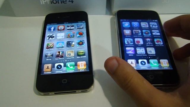 iPhone 4 contra iPhone 3G смотреть онлайн