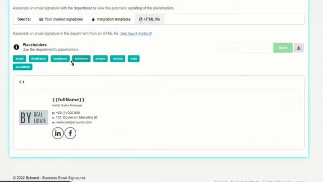 How to add placeholders to a signature in HTML mode смотреть онлайн