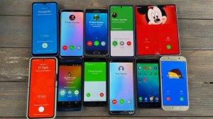 12 phones Difference Incoming + Outgoing Calling Fake Calls | Honor nokia IPhone Samsung Xiaomi