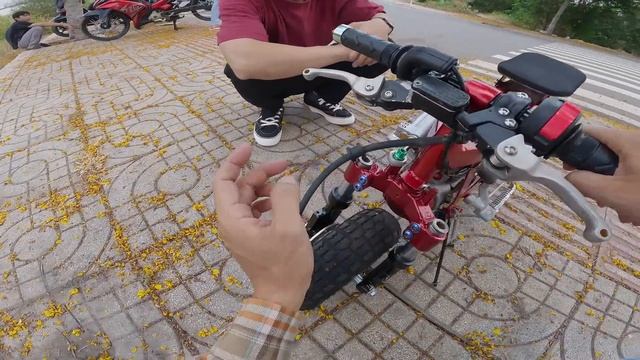 Test GPS Moto Mini tự chế, chiếc xe độc lạ có một không hai tại Việt Nam смотреть онлайн