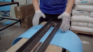 Как согнуть листовой полипропилен. (Радиус холодного гиба)